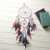 Dream Catcher Pendant Feather DIY Native American Design - ProudThunderbird