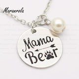 Mama Bea Necklace Keychain Mother's Day Gift