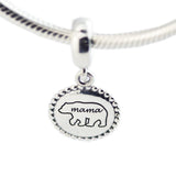 925 Sterling Silver Mama Polar Bear Charm Bracelets Necklace - ProudThunderbird