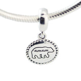 925 Sterling Silver Mama Polar Bear Charm Bracelets Necklace - ProudThunderbird