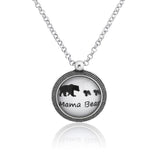 Mama Bear Baby Brave Mother's Day Gifts Necklace - Powwow Store