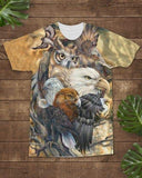 Eagle Own Dream Catcher 3D T-shirt All-over T-Shirt - ProudThunderbird