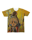3D Native American Warrior All-Over T-Shirt - ProudThunderbird