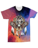 Native American Wolf Owl Eagle Dreamcatcher All-over T-Shirts