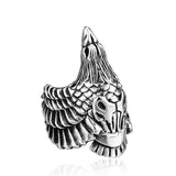 Indigenous Eagle Pattern Native American Ring