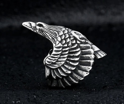 Indigenous Eagle Pattern Native American Ring