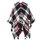 Checkered Poncho and Capes Female Native American - Powwow Store