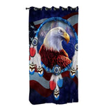 Eagle Native American Pride Living Room Curtain - ProudThunderbird