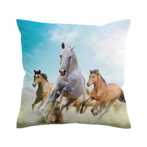 Horses Pillow Covers