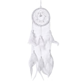 Powwow Store mini car dream catcher beaded natural feathers handcraft chic hanging ornaments mirror room bedroom wall decor wind chimes hanging decorations