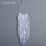 Half-moon Dreamcatcher Handmade Dream Catcher Feathers - Free + Shipping - ProudThunderbird