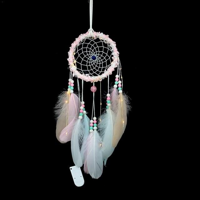 Dream Catcher National Feather Lights - ProudThunderbird