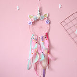 Powwow Storeunicorn dream catcher boho kawaii room decor christmas decoration home decor wall