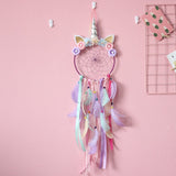 Powwow Storeunicorn dream catcher boho kawaii room decor christmas decoration home decor wall