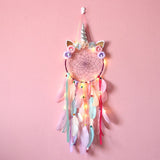 Powwow Storeunicorn dream catcher boho kawaii room decor christmas decoration home decor wall