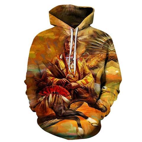 Native American Design Inspired 3D Hoodies - Powwow Store