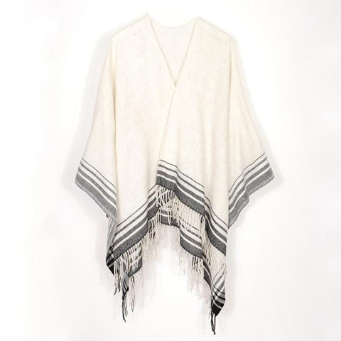 Plaid Native American Shawl For Women