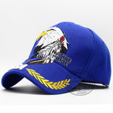 Men's Baseball Caps Hip Hop Women Sea Eagle Embroidery Snapback