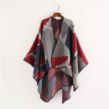 New European and American Fashion Winter Travel Warm Cashmere Scarf Shawl - Powwow Store