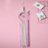 Powwow Storeunicorn dream catcher boho kawaii room decor christmas decoration home decor wall