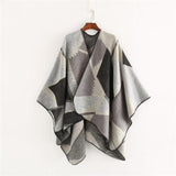 New European and American Fashion Winter Travel Warm Cashmere Scarf Shawl - Powwow Store