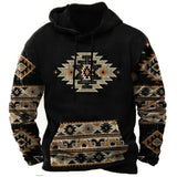 Powwow Storevintage indian style mens hoodie hooded sweatshirt unisex harajuku pullover 2023 new jacket oversized casual streetwear tops