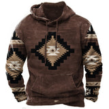 Powwow Storevintage indian style mens hoodie hooded sweatshirt unisex harajuku pullover 2023 new jacket oversized casual streetwear tops