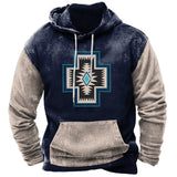 Powwow Storevintage indian style mens hoodie hooded sweatshirt unisex harajuku pullover 2023 new jacket oversized casual streetwear tops