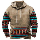 Powwow Storevintage indian style mens hoodie hooded sweatshirt unisex harajuku pullover 2023 new jacket oversized casual streetwear tops