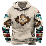 Powwow Storevintage indian style mens hoodie hooded sweatshirt unisex harajuku pullover 2023 new jacket oversized casual streetwear tops