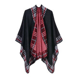 New Winter Scarves Women's Cashmere Feel Ponchos - Powwow Store