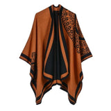 New Winter Scarves Women's Cashmere Feel Ponchos - Powwow Store