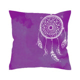 Watercolor Dream Catcher Pillow Case Pink and Blue Pillow Covers