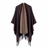 Ladies Shawl Cape Cashmere Pashmina Ponchos - Powwow Store