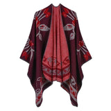 Ladies Shawl Cape Cashmere Pashmina Ponchos - Powwow Store