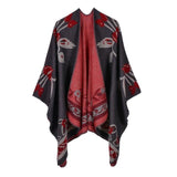 Ladies Shawl Cape Cashmere Pashmina Ponchos - Powwow Store