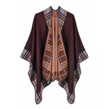 Ladies Shawl Cape Cashmere Pashmina Ponchos - Powwow Store