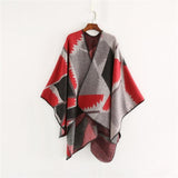 New European and American Fashion Winter Travel Warm Cashmere Scarf Shawl - Powwow Store