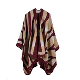 New Winter Scarves Women's Cashmere Feel Ponchos - Powwow Store