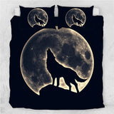 Howling Wolf Under Night Moon no link