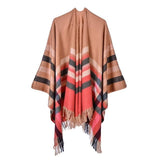 Thick Scarves Women Native American Capes