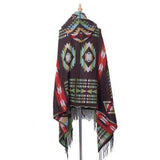 Ethic Pattern Native American Poncho